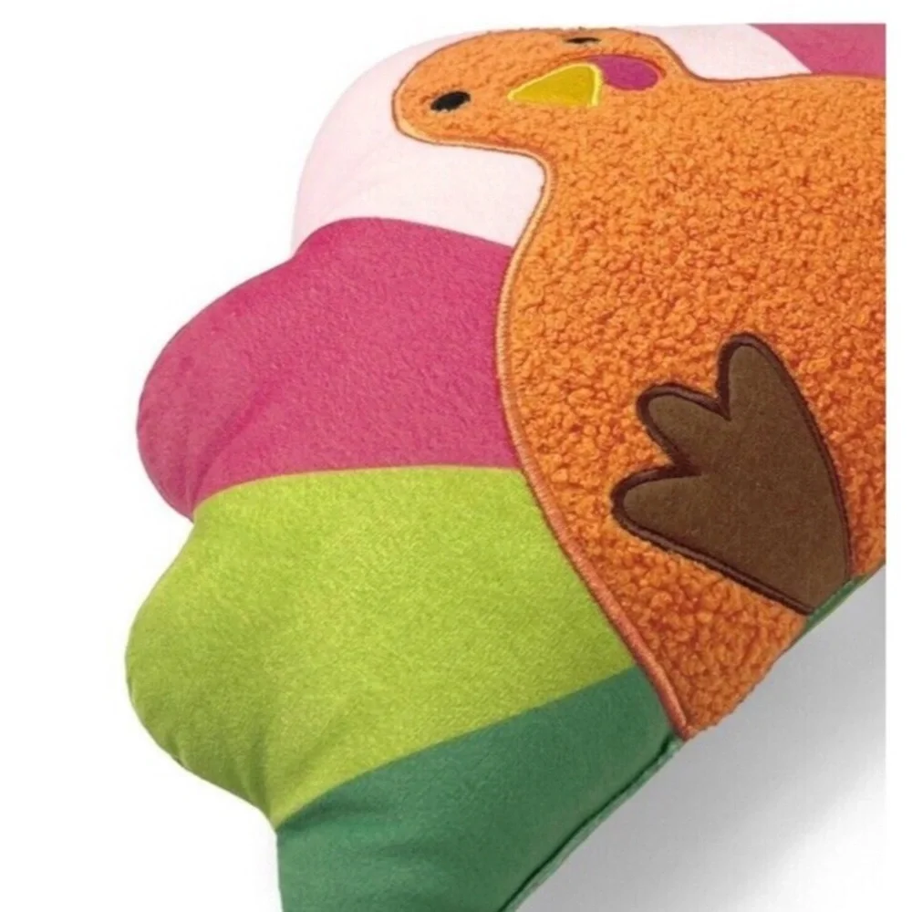 Target Bullseye’s Playground Decorative Thanksgiving Colorful Turkey Pillow
